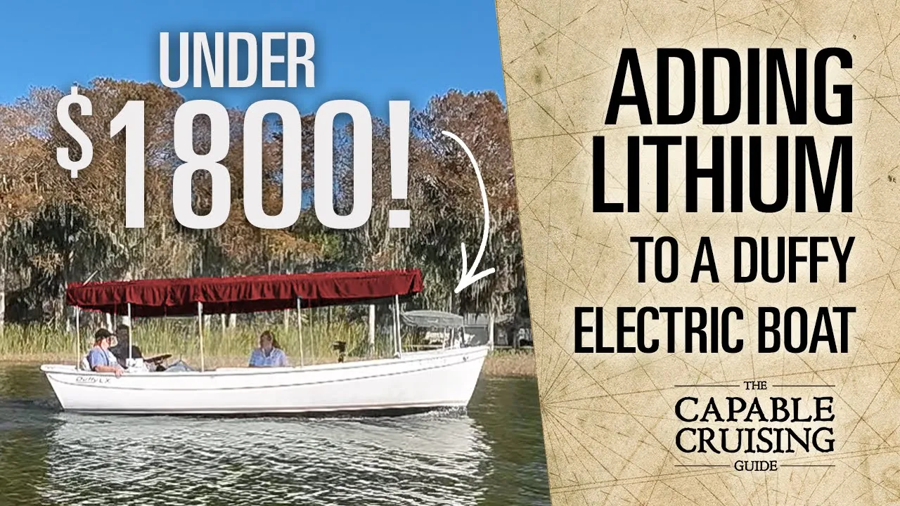 Duffy electric boat gets lithium upgrade