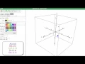 Graph Points in 3D Using 3D Calc Plotter