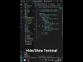 Files Terminal in Vs Code