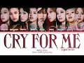 Download Lagu TWICE CRY FOR ME (English Ver.) Lyrics (Color Coded Lyrics)