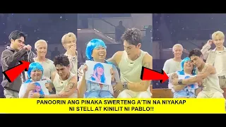 WOW PINAKA SWERTENG FAN NA NAPILI PARA MAKILAHOK SA 1ZONE FEST NAKATANGAP NG HUG KAY SB19 STELL
