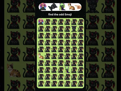 Find the odd emoji Challenge Shorts Video π¨πΈ#shorts #shortvideo #emoji #viralvideo