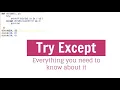 How to Use Try And Except Function In Another Method In Python Programming Language - MDP Versatile