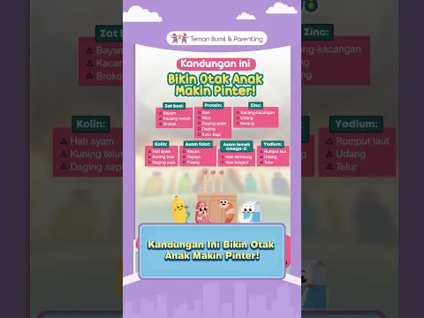 Kandungan Ini Bikin Otak Anak Makin Pinter!