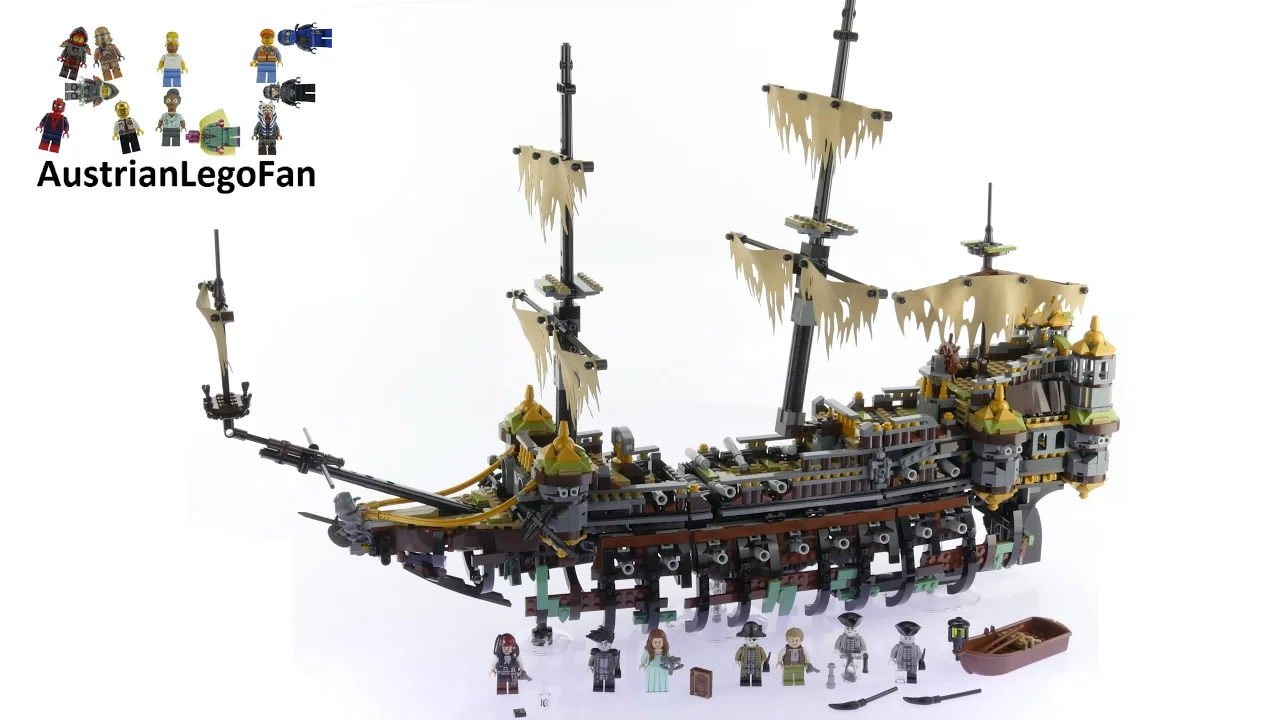 Lego Pirates Of The Caribbean 4184 Black Pearl - MengBrick Build. 