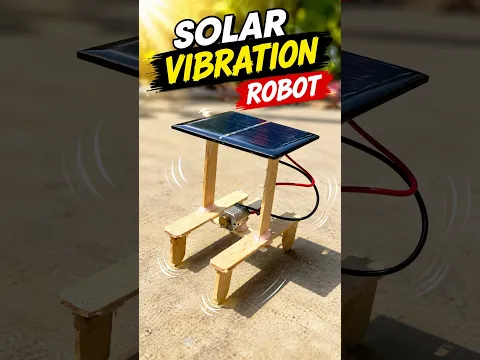 DIY Solar Dancing Robot! ☀️🤖