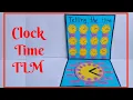 Clock time tlm Math Working model Math project for class 2 3