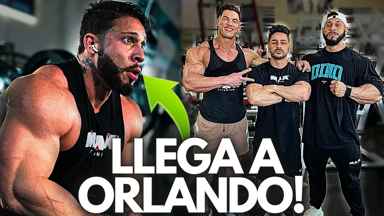 RAMON DINO y CAIKE PRO EN ORLANDO! 2 SEMANAS MR OLYMPIA 2023 - Classic Physique Julktrainer