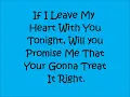 Billy Currington Let Me Down Easy Lyrics