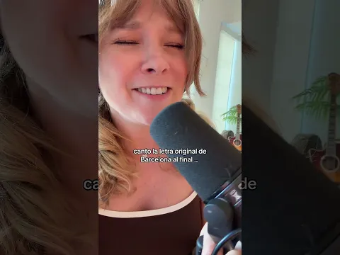 letra original de Barcelona al final jeje