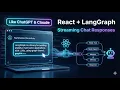 React LangGraph Add Streaming Chat Responses Like ChatGPT Claude