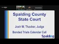 Spalding County State Court Live Stream
