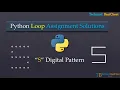 39 Python program to print S pattern like a pyramid Technical BaatCheet Rajiv Sir