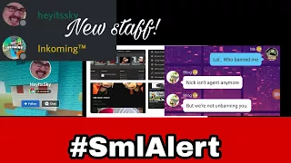 Nick got demoted SMLAlert s amino account got banned on sml amino And more S1 E5