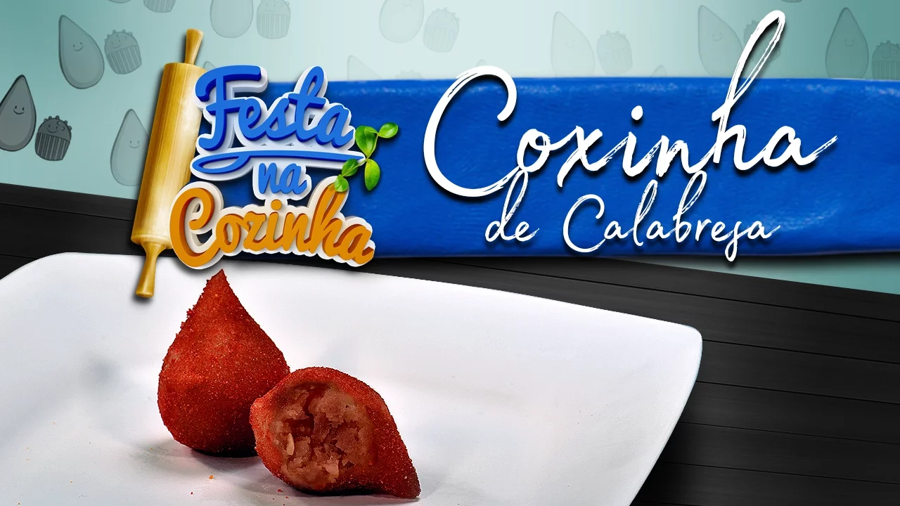 COXINHA DE CALABRESA COM CATUPIRY RECEITA DE MÁQUINA FESTA NA COZINHA MCI #12
