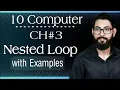 NESTED Loop in GW BASIC Loop Structure 10 class computer chapter 3