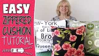 Download EASY Zippered Cushion Cover Tutorial MP3