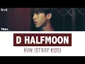 Han/Jisung (Stray Kids) - D (Half Moon) [han|rom|eng lyrics/가사]