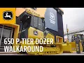 650 P-Tier Dozer Walkaround John Deere Construction