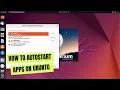 How to autostart applications on Ubuntu