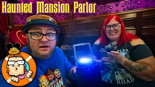 Haunted Mansion Parlor - Day 2 on the Disney Treasure Cruise Ship - Formal Night and Dance Party
