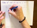 Finding the roots of a polynomial via long division given a complex root