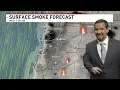 Smoke impacts air quality in the Willamette Valley