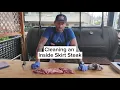 How do you clean an Inside Skirt Steak