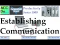 Productivity 1000 Series PLC Establishing Communication