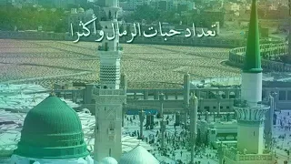 اللهم صلى على سيدنا محمد عدد الرمال واكثرا 