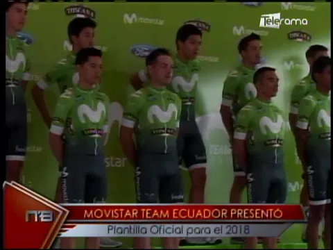 Movistar Team Ecuador presentó plantilla oficial para el 2018