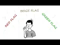Gen Z Relationship Language Red Flags Green Flags Beige Flags