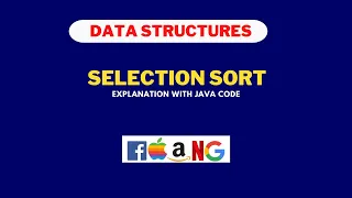 Selection Sort Algorithm Java Complete explanation for Beginners and Code SELECTION SORT