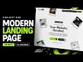 Building ProjectOne From Design to Code Part 2 HTML and CSS Website for Beginners