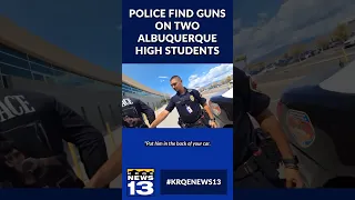 Police find guns on two Albuquerque High students