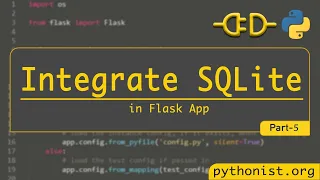 SQLite database in flask API Python - P5 Flask tutorials