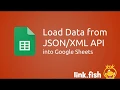 Load Data from API into Google Sheets - link fish