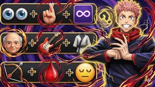 anime emoji quiz guess the character from jujutsu kaisen 