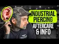 Industrial Piercing Info Aftercare UrbanBodyJewelry com