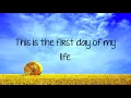 First Day Of My Life - Bright Eyes (w/ On Screen Lyrics)