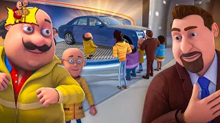 motu patlu ko mili special super spy car john ka master plan motu patlu kiddie land