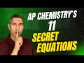 The 11 Secret Equations You ve GOT to Know for the AP Chem Exam