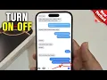 Download Lagu iPhone 16 Pro/16 Pro Max: How To Turn ON/OFF Read Receipts For Messages On iPhone