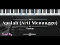 Download Lagu Apalah (Arti Menunggu) – Raisa (KARAOKE PIANO - FEMALE KEY)