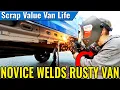 Download Lagu Welding my £380 Van Camper with NO EXPERIENCE (Rust Repairs Part 2) | Transit Connect Camper EP9.