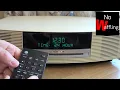 How to Change between AM PM 12 hour and 24 hour clock on BOSE Wave Music System - Beginners guide
