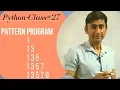 NESTED LOOP IN PYTHON PATTERN QUESTIONS IN PYTHON RAJU SIR KI PATHSHAALA CLASS
