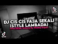 Lagu DJ CIS CIS FAJA SEKALI X DOM CAE CAE STYLE LAMBADA VIRAL TIKTOK TERBARU 2025