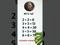 Maths Question Reasoning Maths Quiz
