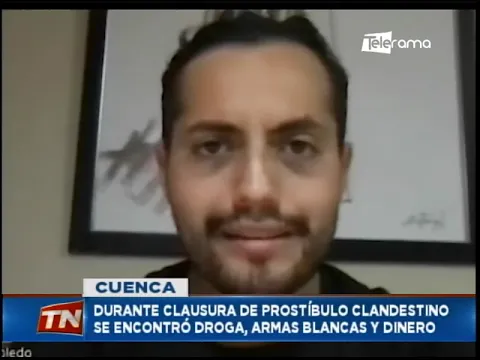 Durante clausura de prostíbulo clandestino se encontró droga, armas blancas y dinero